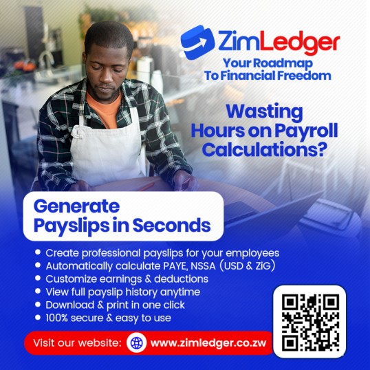 ZimLedger Payslips Generator