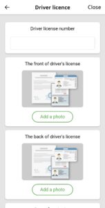 inDrive Zimbabwe Driver License