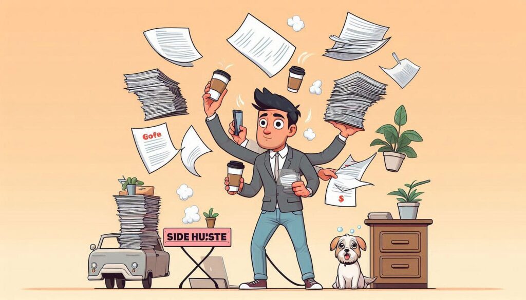 running multiple hustles.